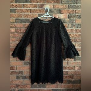 Black longsleeve dress